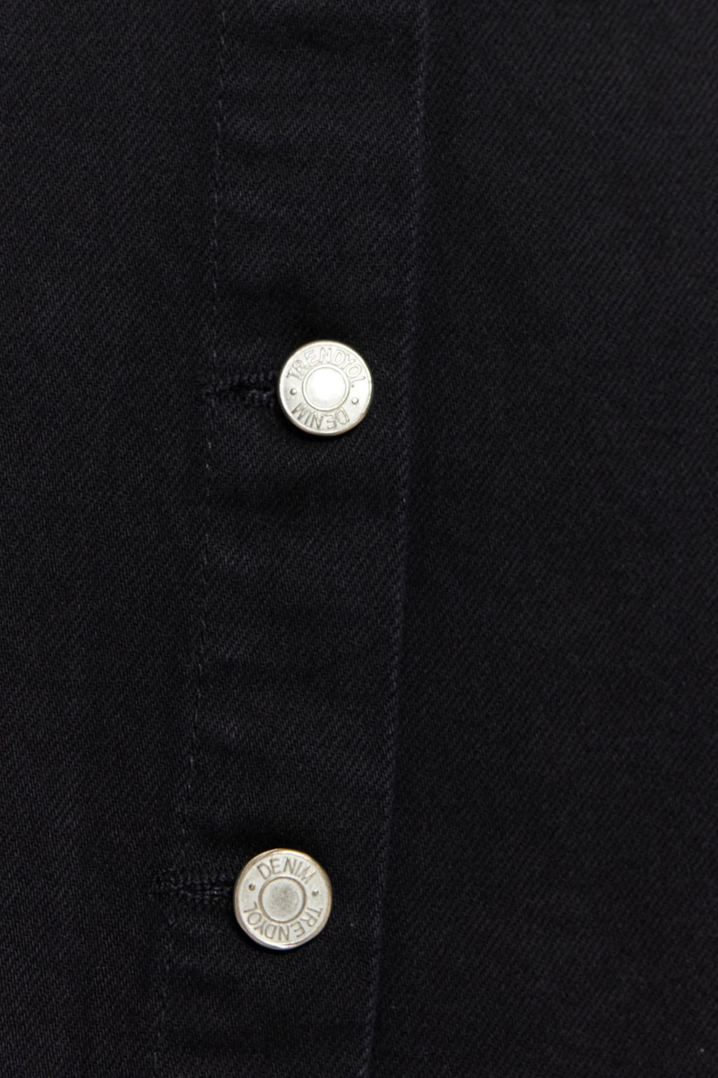 TRENDYOLMILLA Ekru Dugme Kapamal? Denim Kot Etek TCTSS23EE00024  фото 5