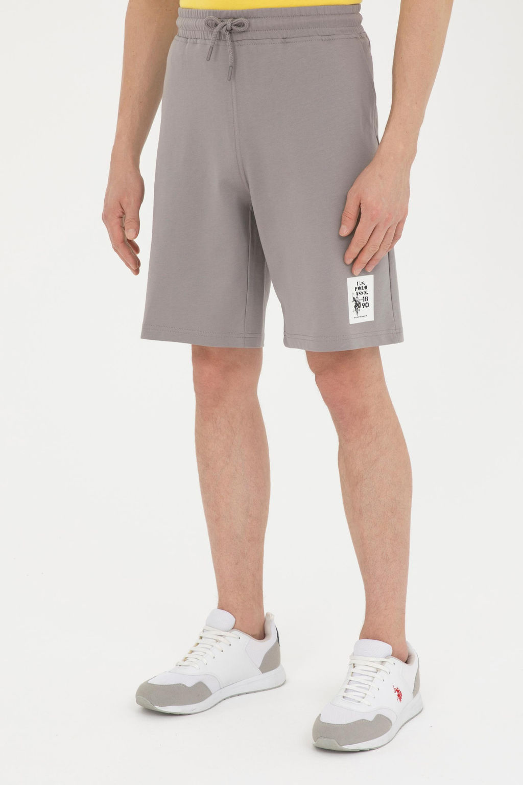 Мужские темно-серые вязаные шорты Неожиданная скидка в корзине - U.s. polo assn фото 8