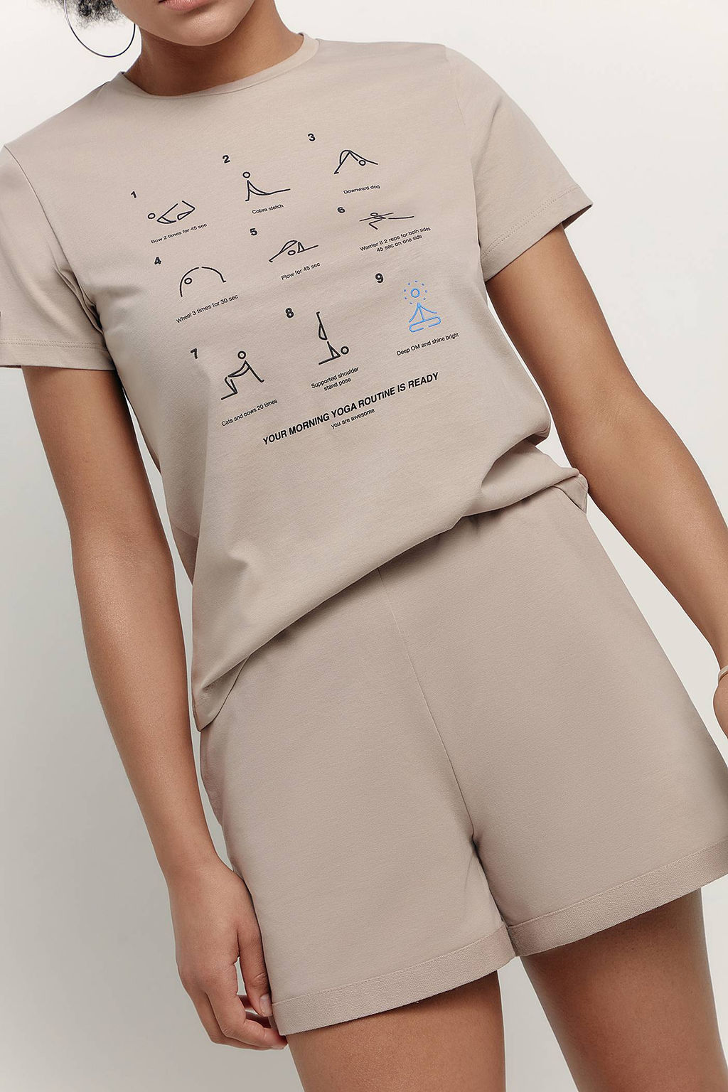 CONTE LD 1663 Футболка женская beige