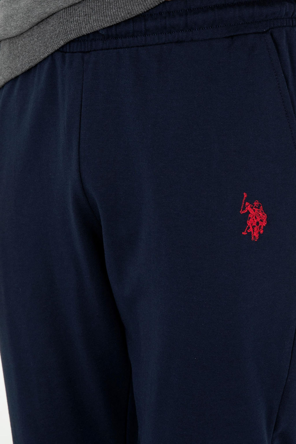 Мужской пижамный комплект антрацитового меланжевого цвета Неожиданная скидка в корзине - U.s. polo assn фото 7