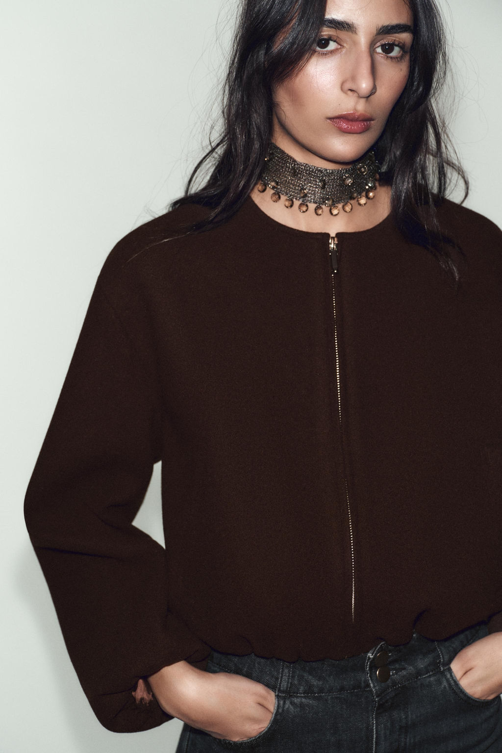 SOFT BOMBER JACKET - Zara фото 13