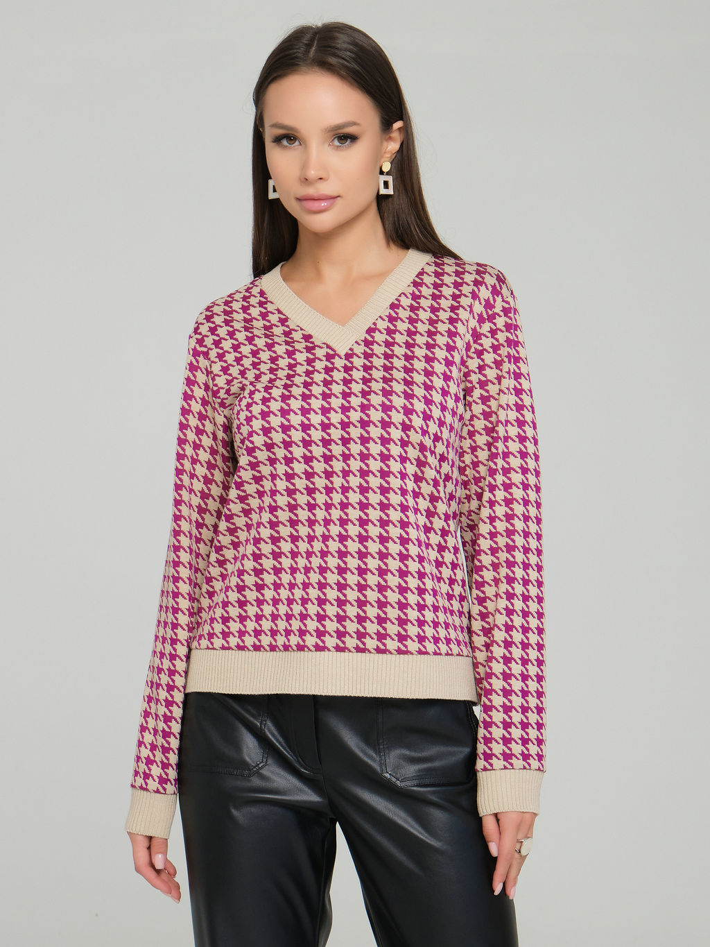 Джемпер с подвязами - Stilla фото 3