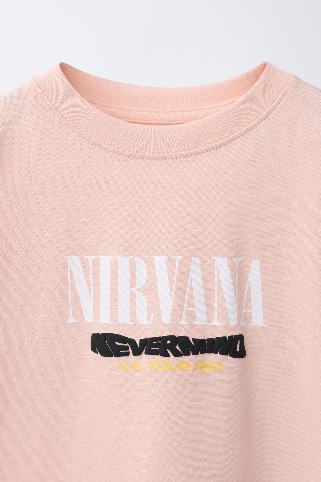 CAMISETA ESTAMPADO NIRVANA ® / Naranja - Zara фото 3