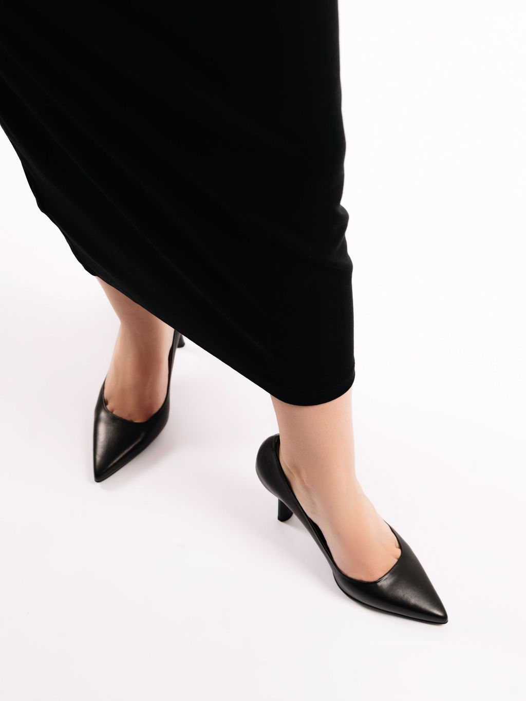 Туфли кожаные черные на кожаной подкладке (Новый год)