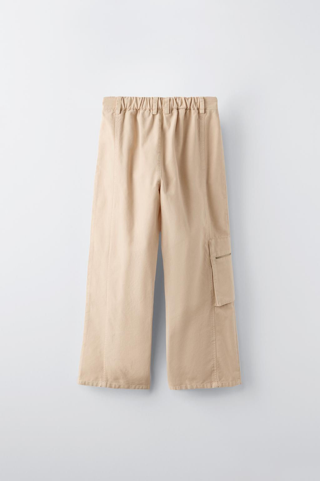 TROUSERS WITH ZIP POCKET - Zara фото 3