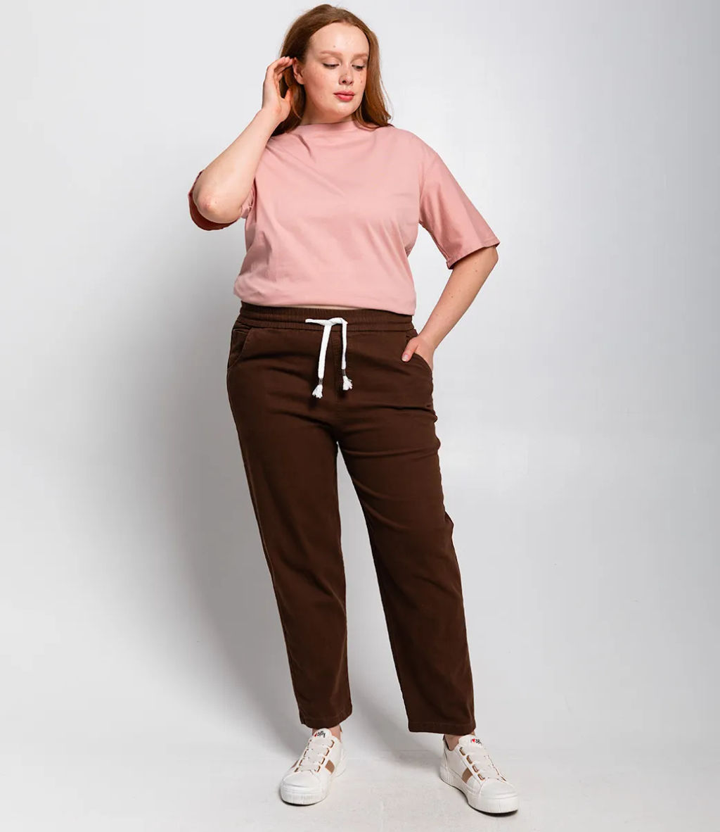 Брюки #КТ2610 (1), шоколадный