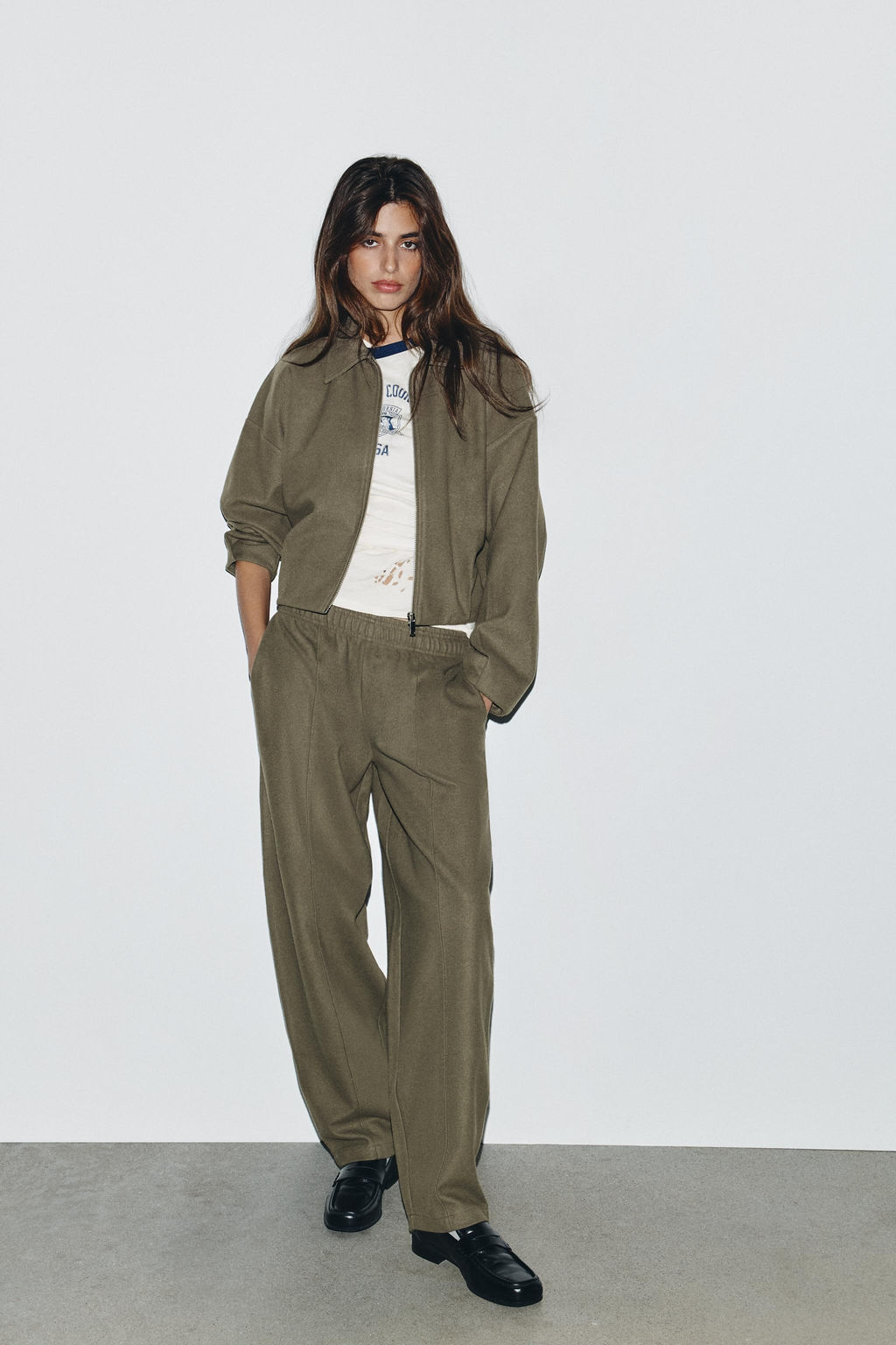 SOFT ZIP-UP BOMBER JACKET