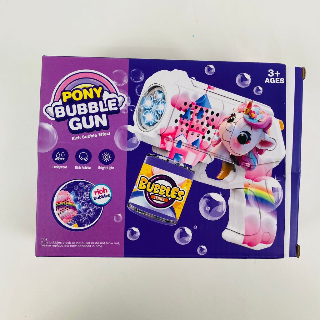 Мыльные пузыри пистолет Пони (свет) (арт. 103) - Storyland фото 5