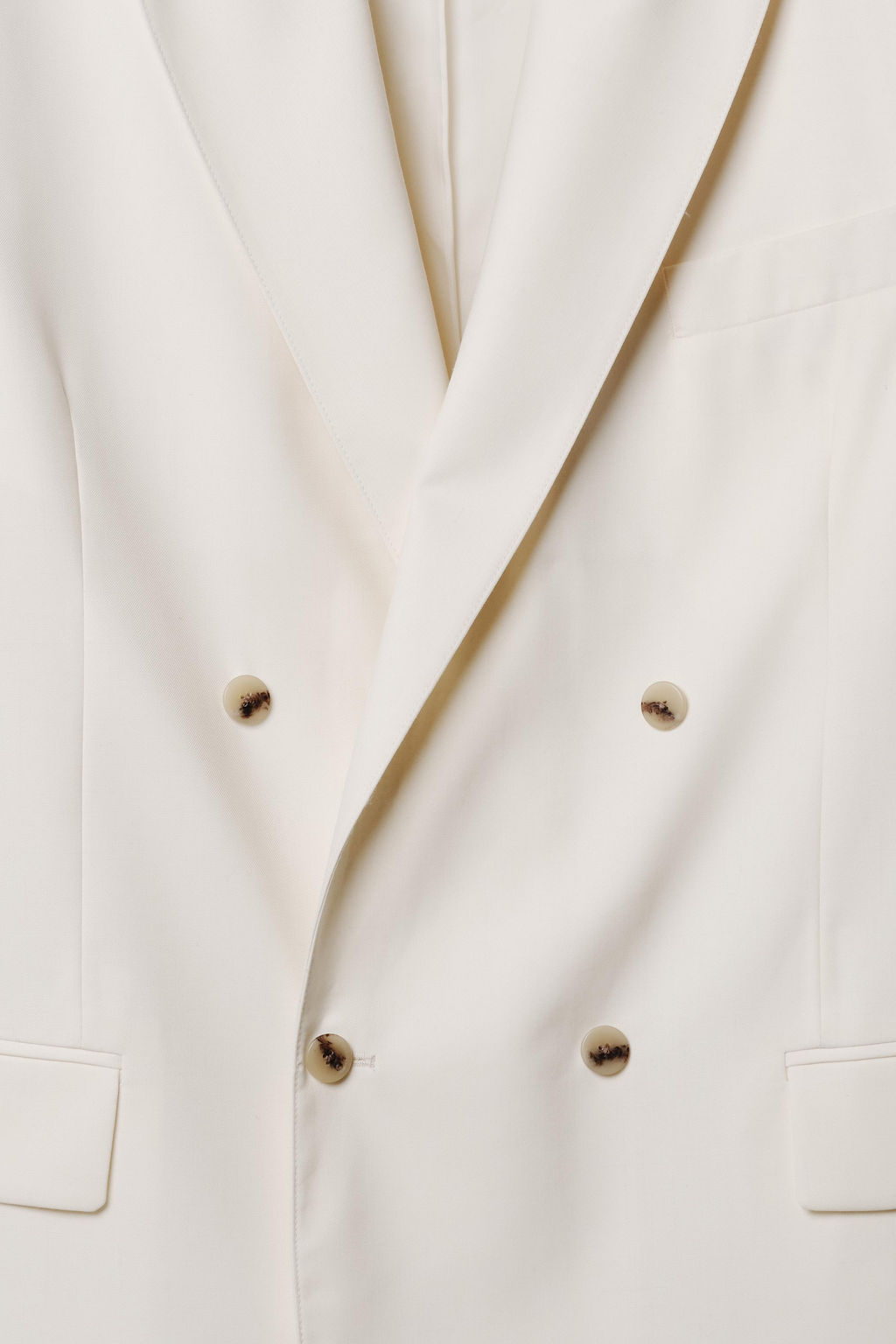 BLAZER CRUZADA TRAJE  WILLY CHAVARRIA X ZARA / Marfil  фото 7