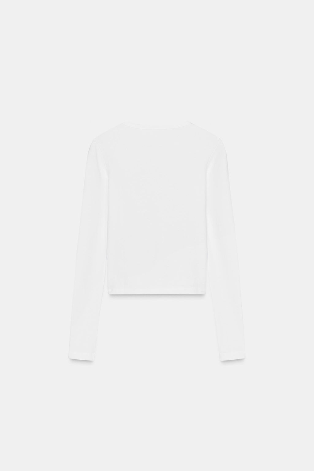 LONG SLEEVE T-SHIRT - Zara фото 13