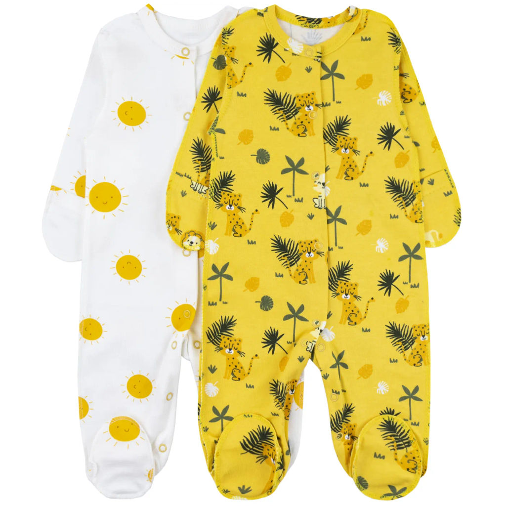 Комплект комбинезонов 2 шт интерлок 1335209501 - Youlala фото 3