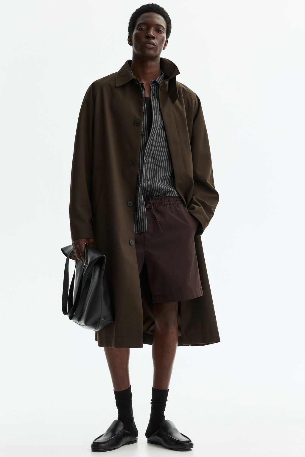 Pantal?n corto de algod?n Relaxed Fit - H&m фото 12
