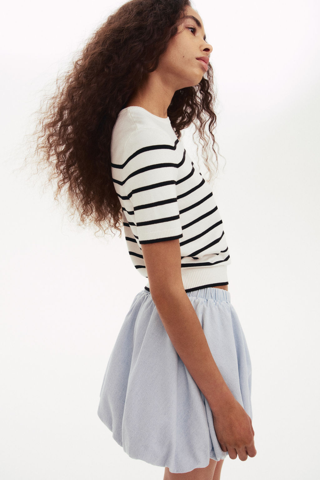 Camiseta de punto fino - H&m фото 10
