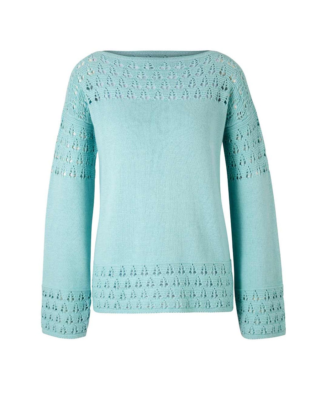 Пуловер, бирюзовый - Heine фото 2