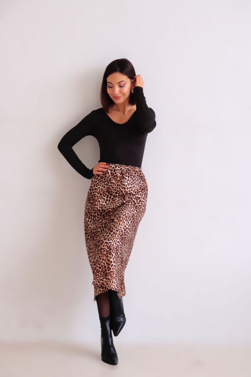 Martichelli Юбка с анималистичным принтом  фото 7