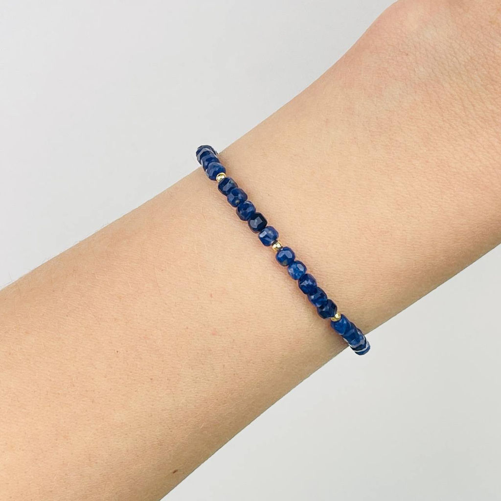 Браслет из Содалита 17,5 см +