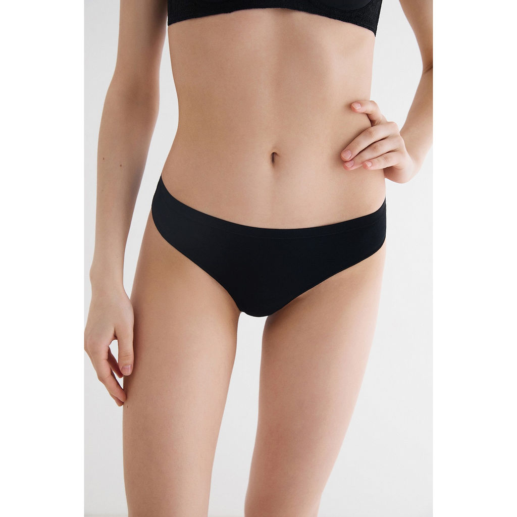 Infinity / Трусы стринг женские в наборе из 3 шт. Tricky черный - Infinity Lingerie фото 3