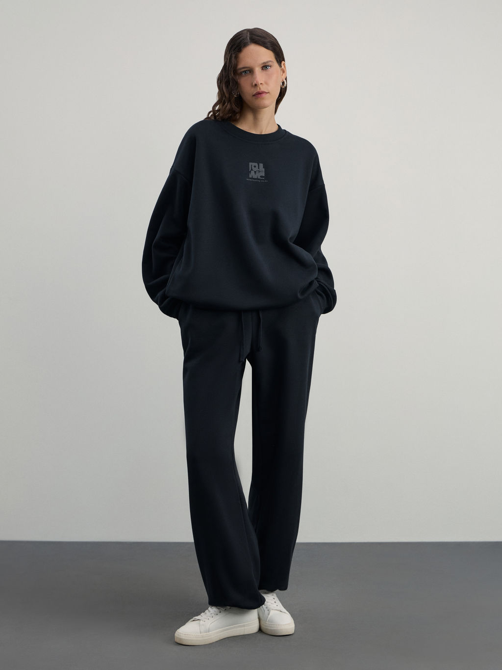 Свитшот с принтом / Zarina  фото 2