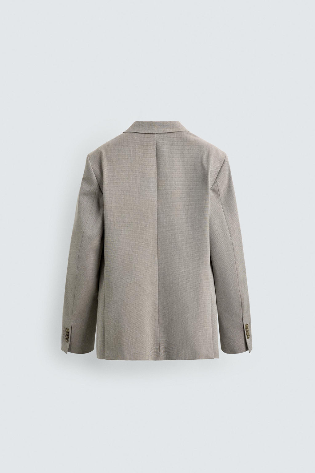 BLAZER REGULAR FIT TRAJE ESTRUCTURA / Beige
