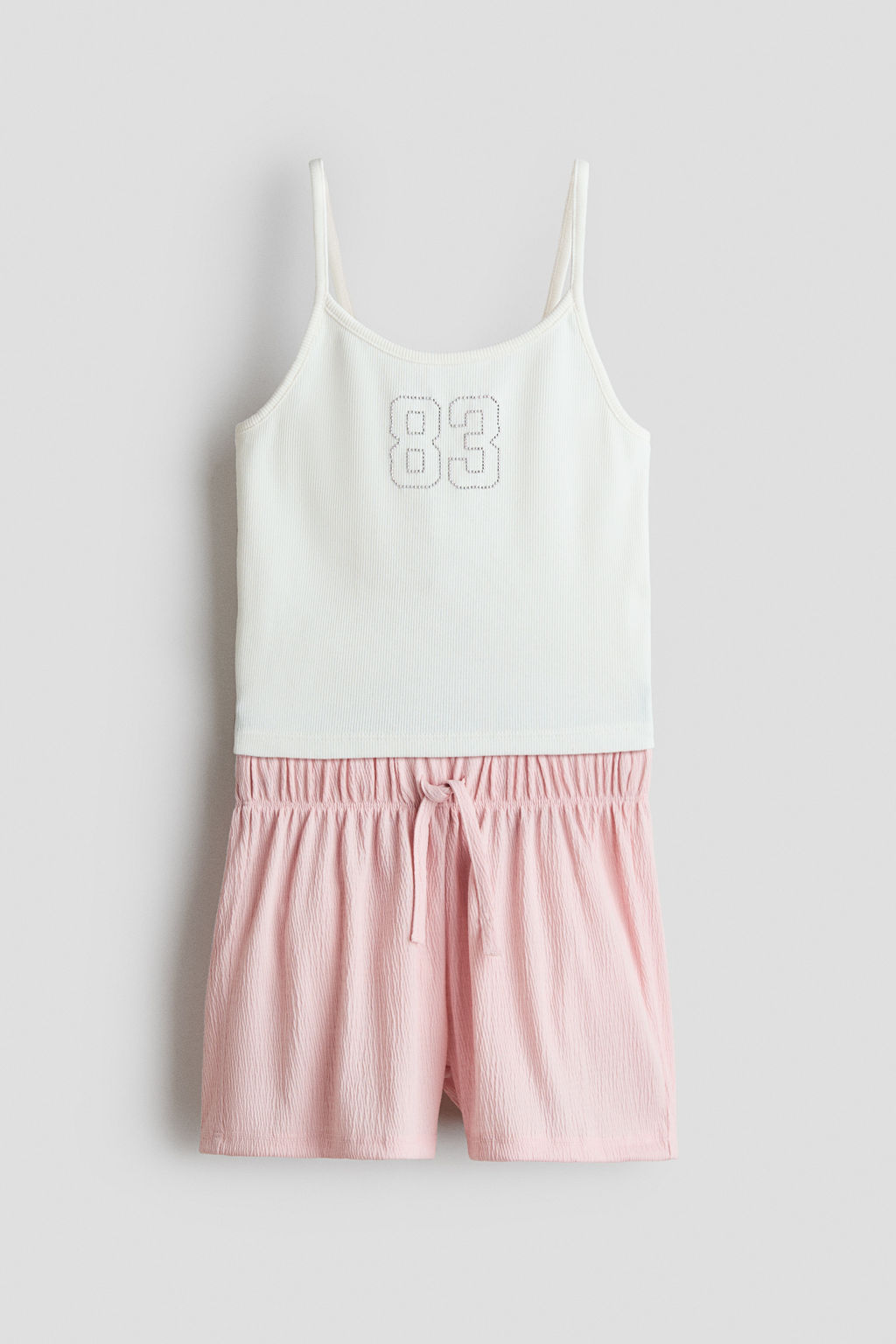 Conjunto de camiseta de tirantes y pantal?n corto - H&m фото 2