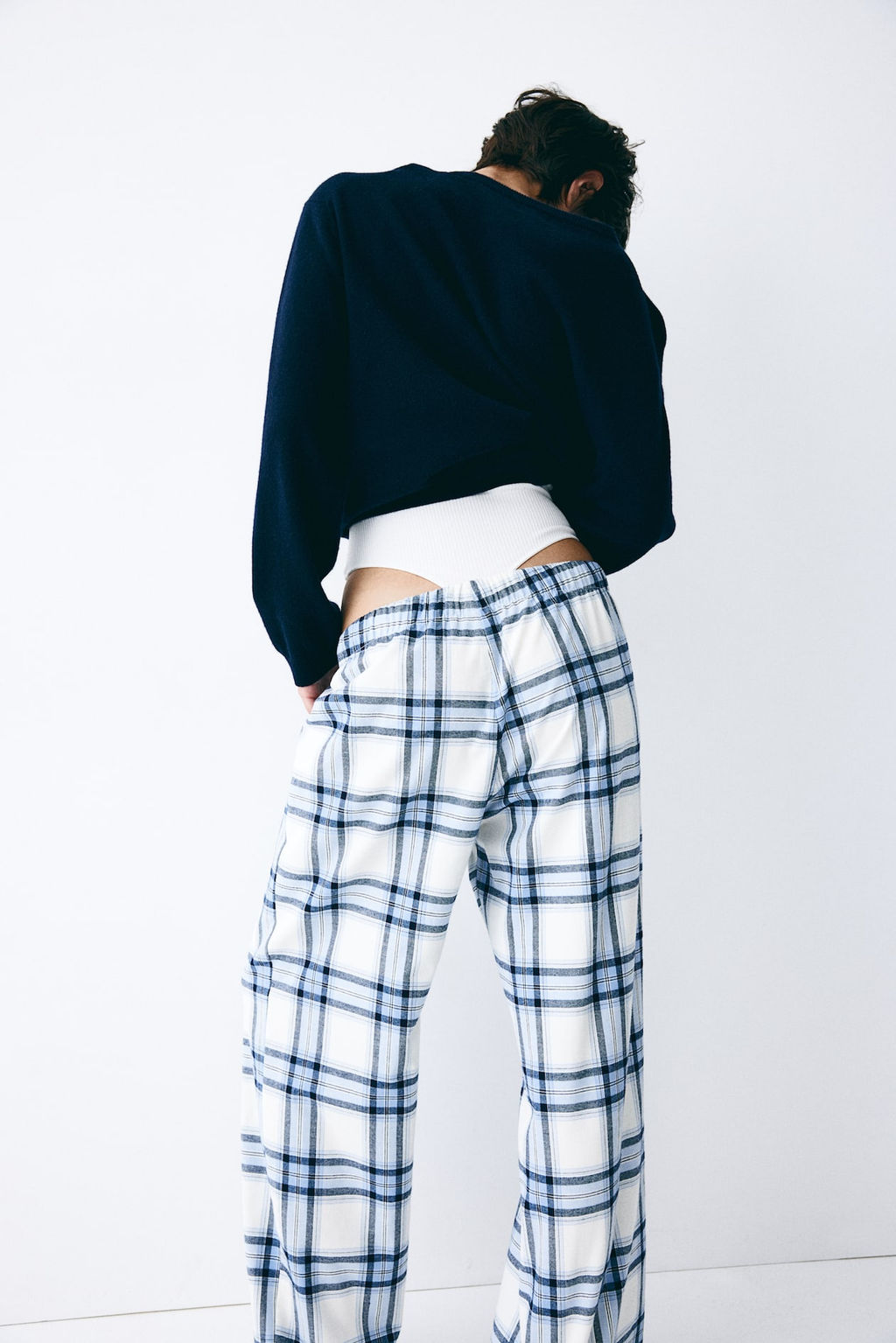 Pantalon de pijama de franela - H&m фото 4