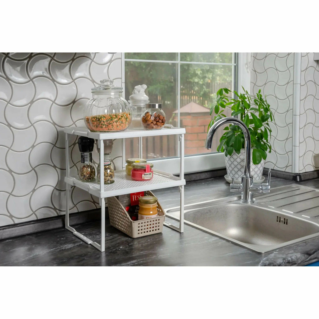 Подставка органайзер Лофт 300х195х170 (белый) 750006 Виолет  фото 3