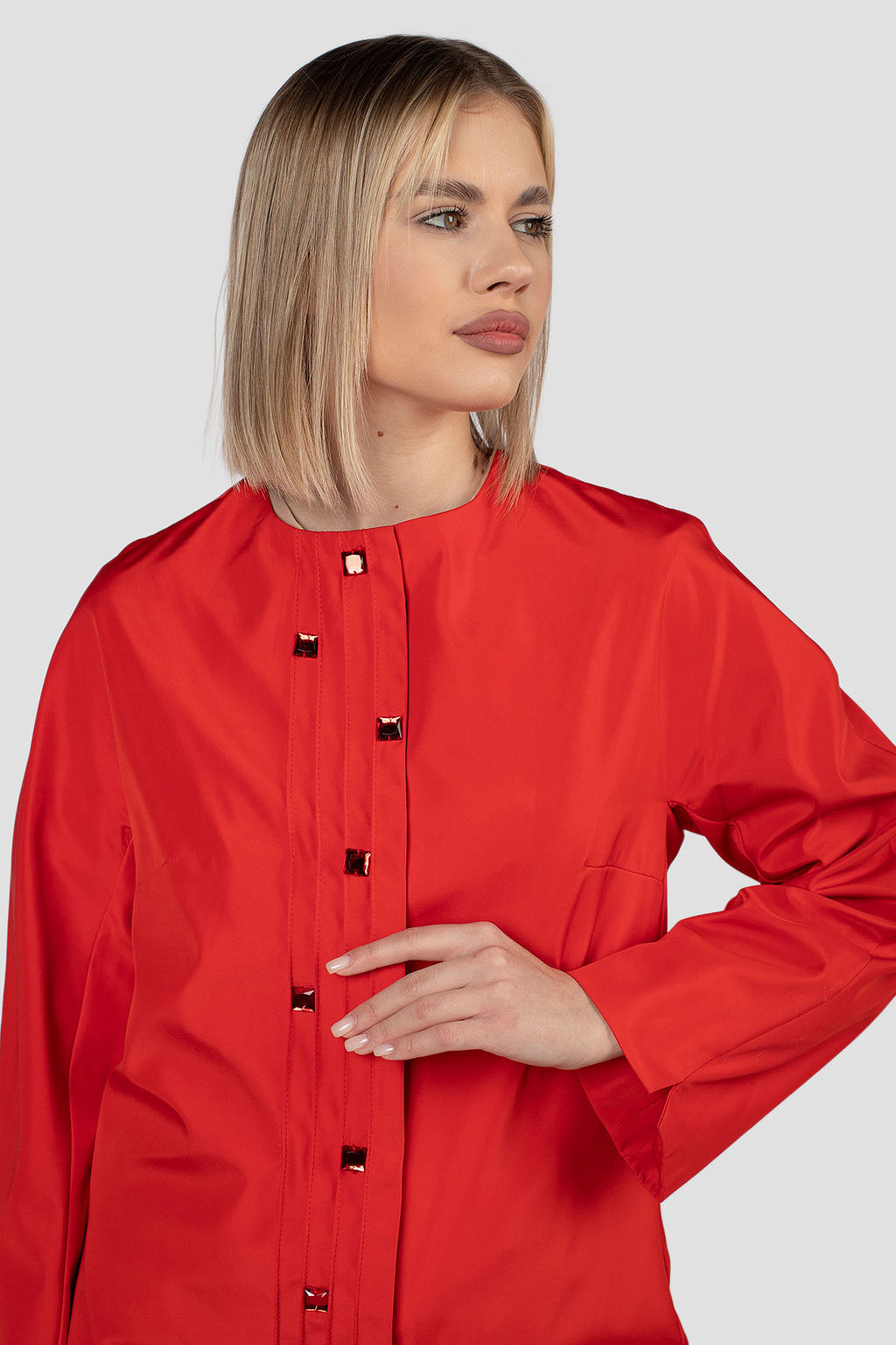 03-1833 Плащ женский (пояс) - El podio фото 3