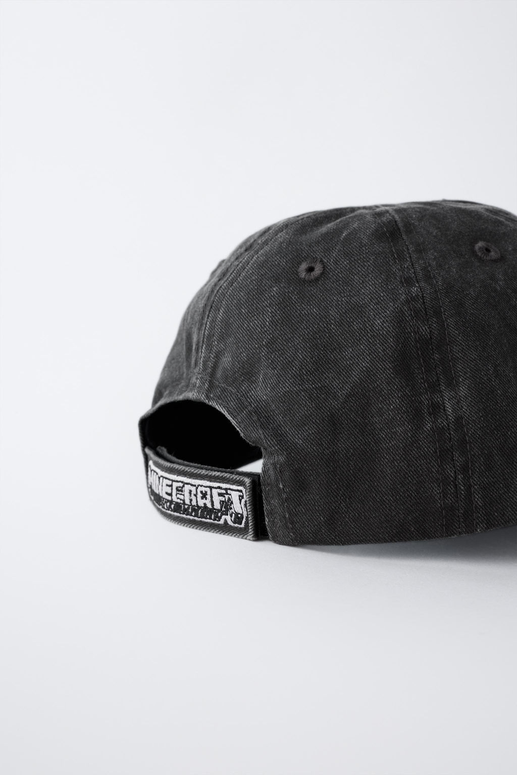 6-14 YEARS/ WASHED EFFECT CAP WITH MINECRAFT MOJANG AB. EMBROIDERY - Zara фото 3