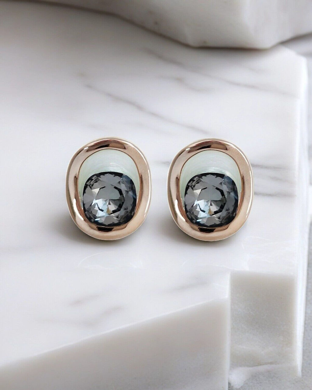 Серьги с кристаллами Swarovski