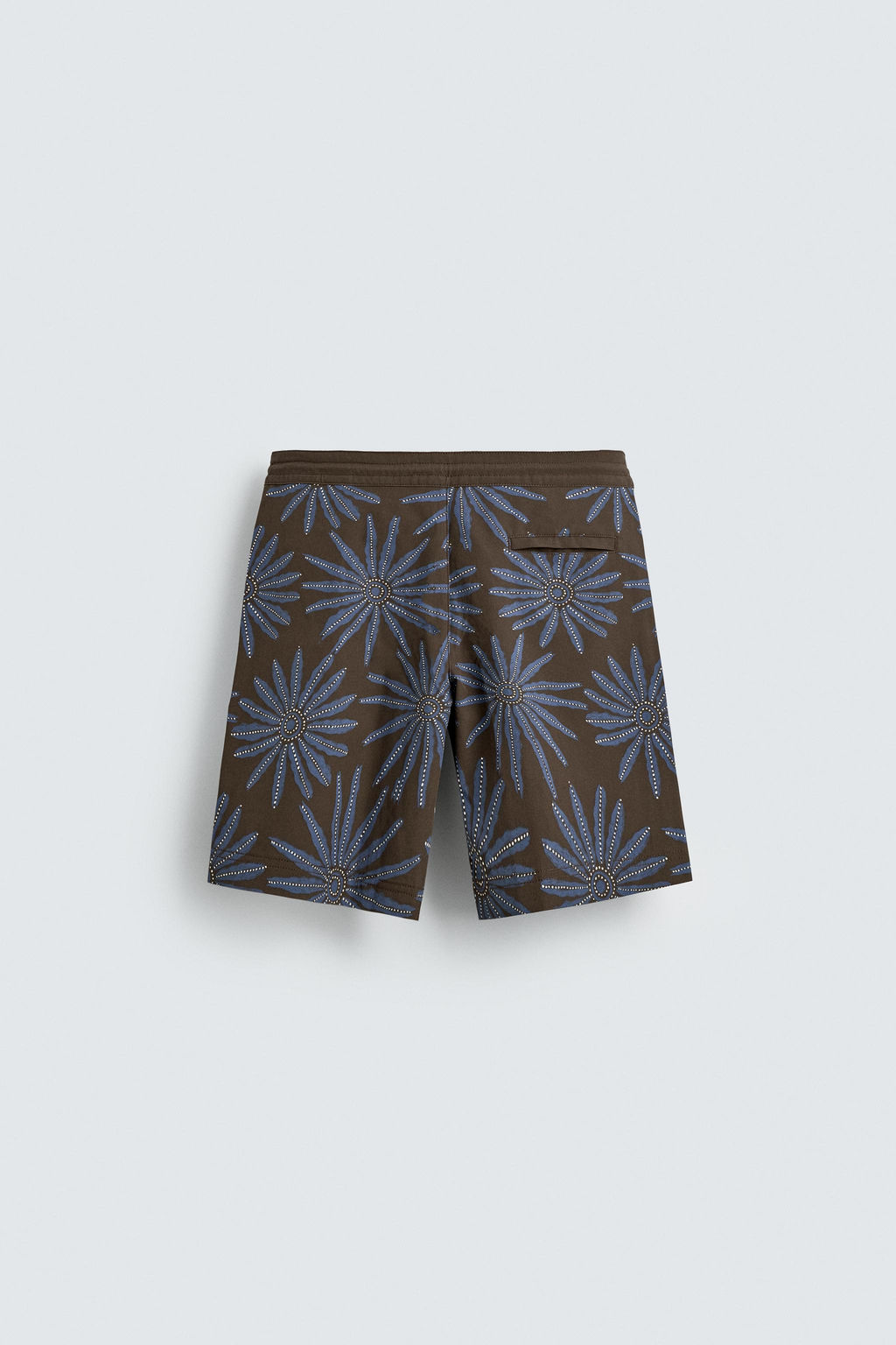 BA?ADOR LARGO ESTAMPADO FLORAL / Marr?n - Zara фото 2