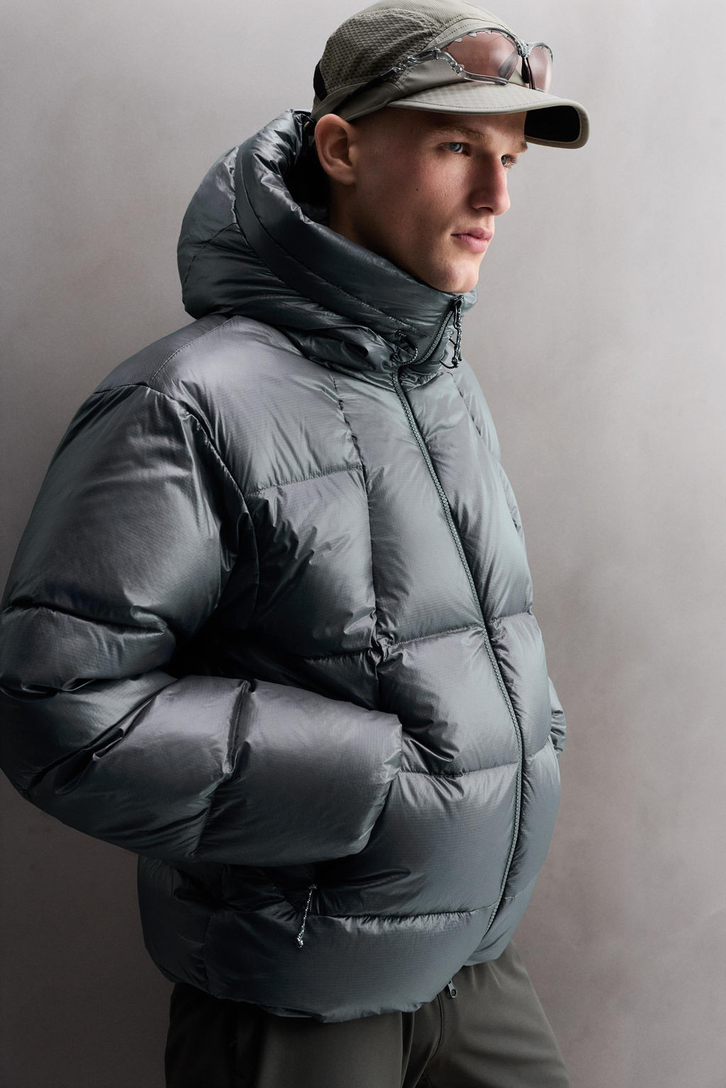 100% DOWN PUFFER JACKET