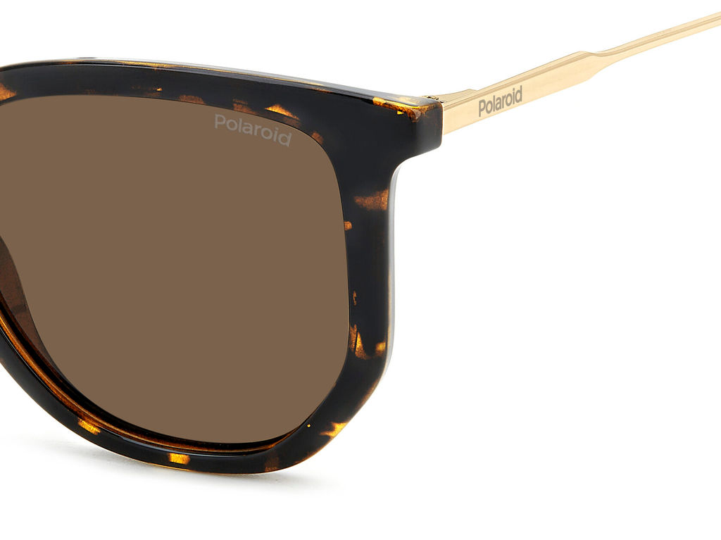 Солнцезащитные очки POLAROID PLD 4185/S/X Гавана, женские фото 4