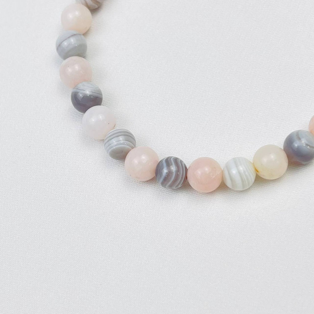 Браслет для Девы из ботсванского Агата и Опала - Радуга самоцветов фото 4