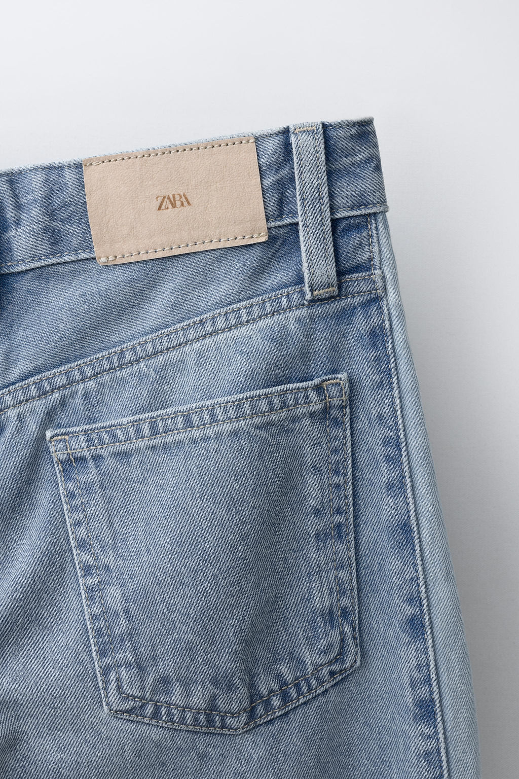 JEANS BALLOON BORDADO / Azul - Zara фото 4