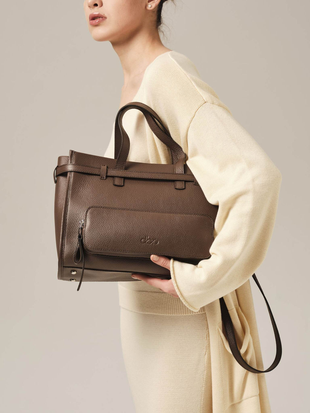 Сумка Piano DBR 31030 коричневый торф  фото 3