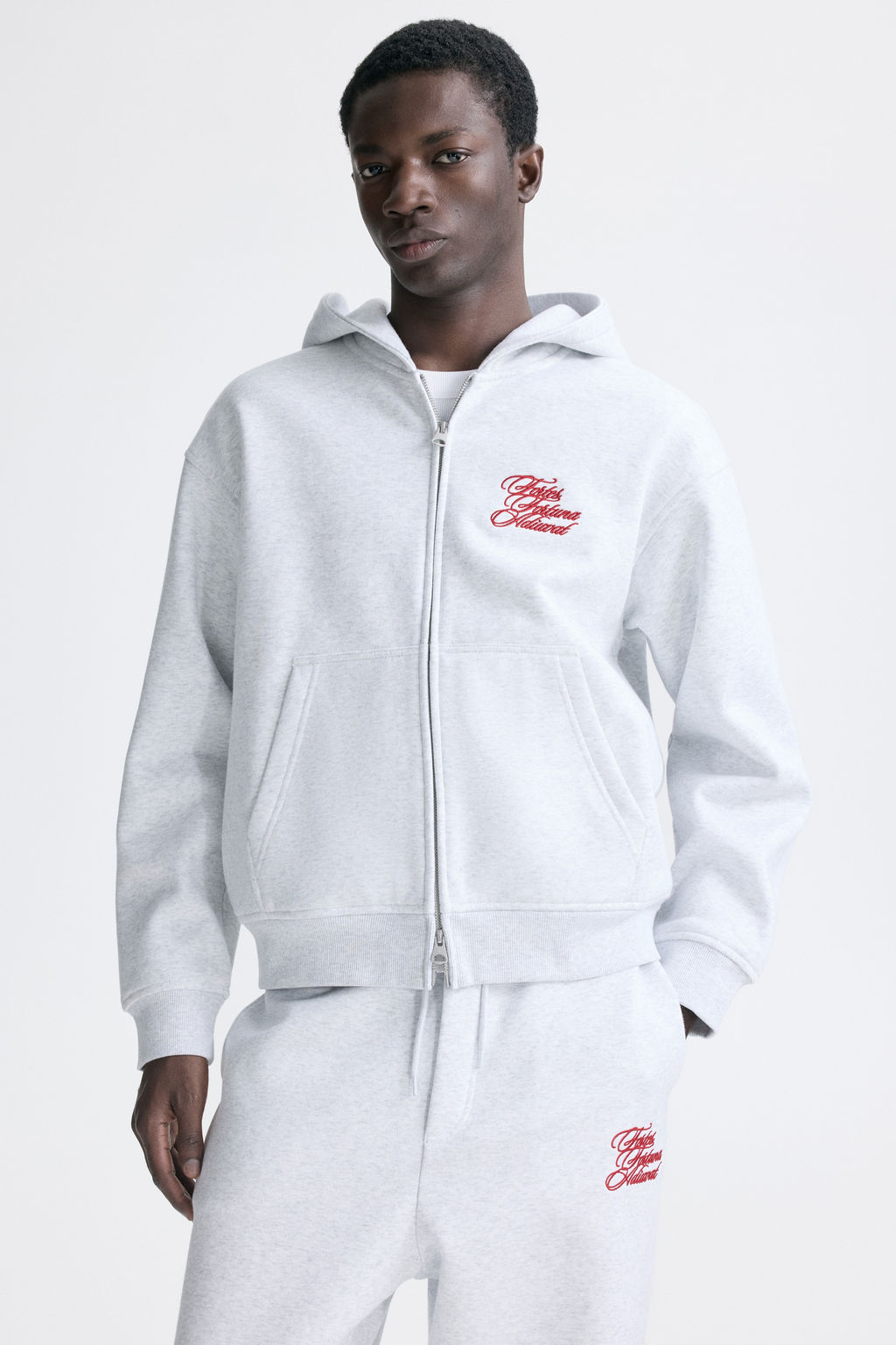 Chaqueta sudadera boxy con capucha Loose Fit - H&m фото 4