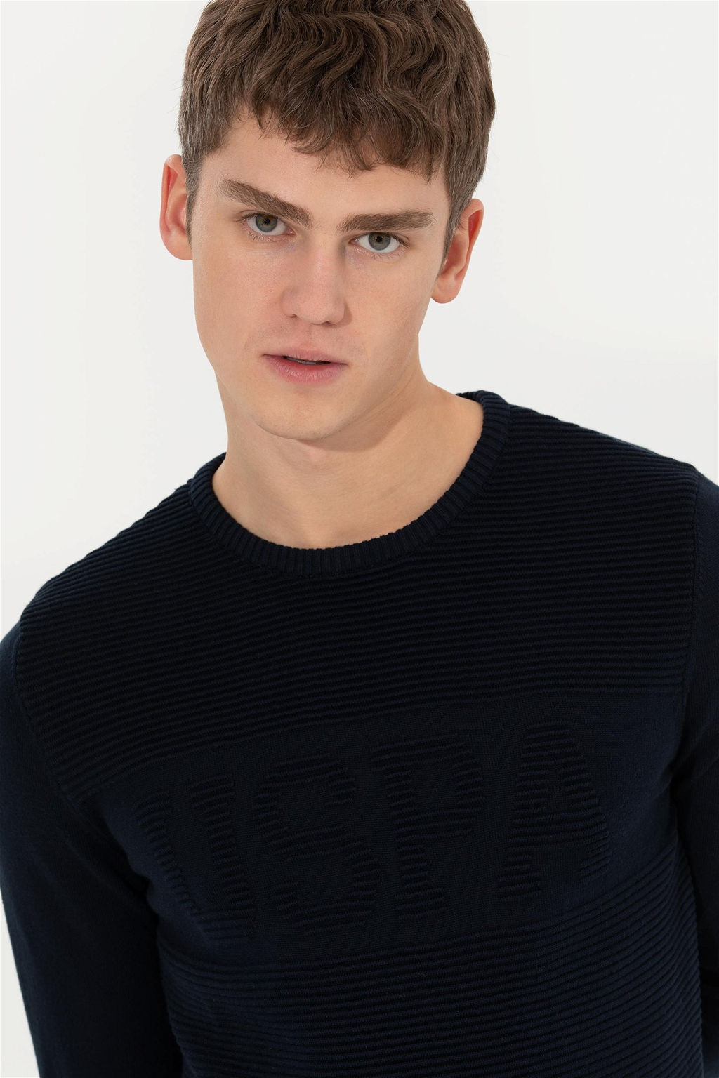 Мужской темно-синий свитер Неожиданная скидка в корзине - U.s. polo assn фото 2