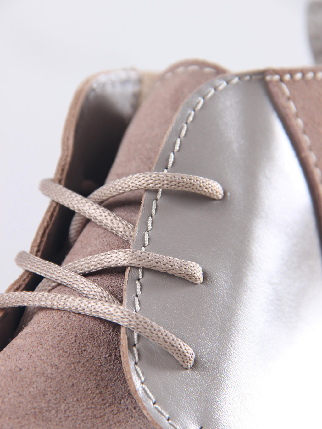 Ботинки 305.927be.Бежевый латте капучино замша/мех