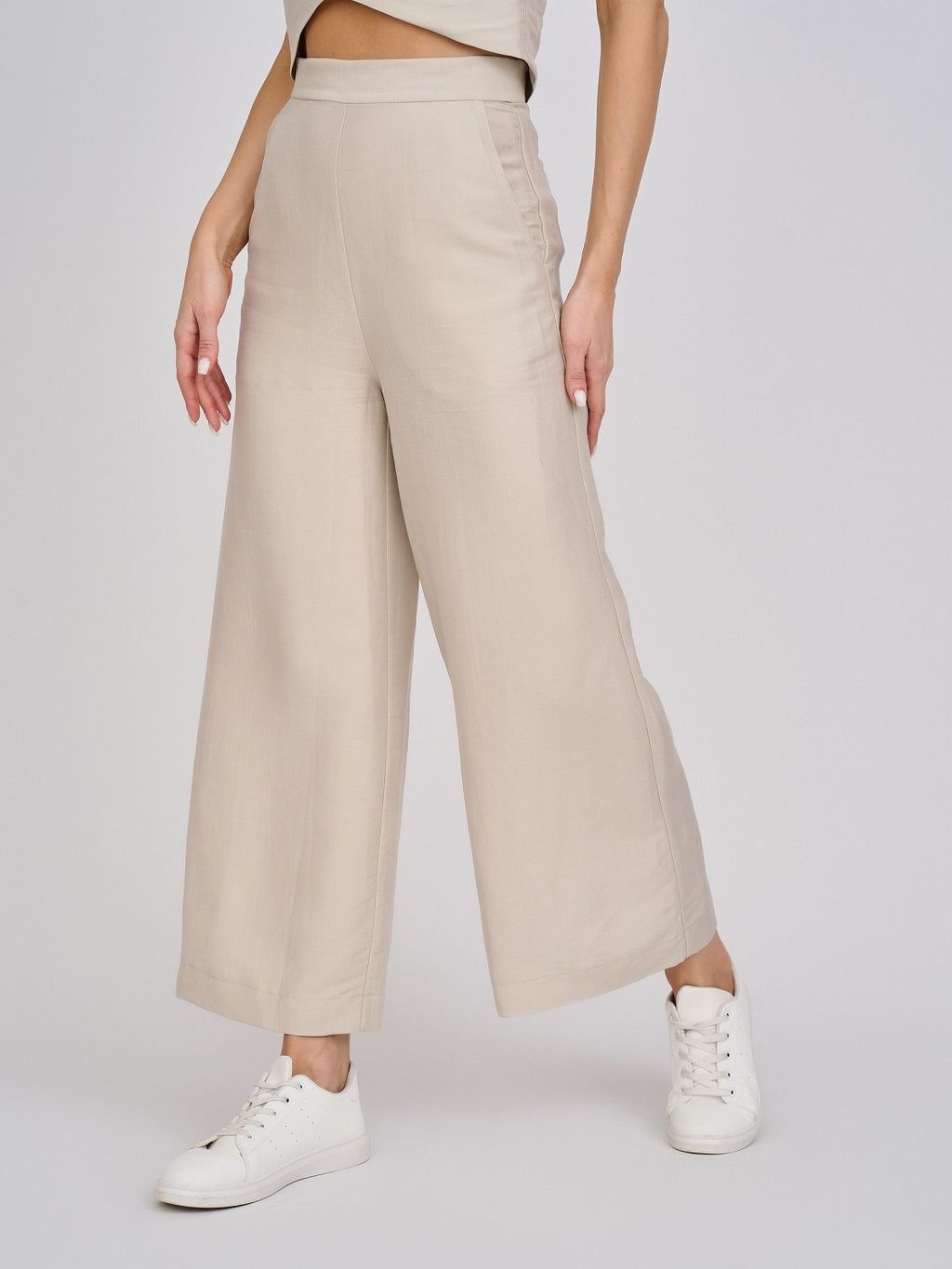 Брюки 222.110072/молочный - Seven senses фото 5