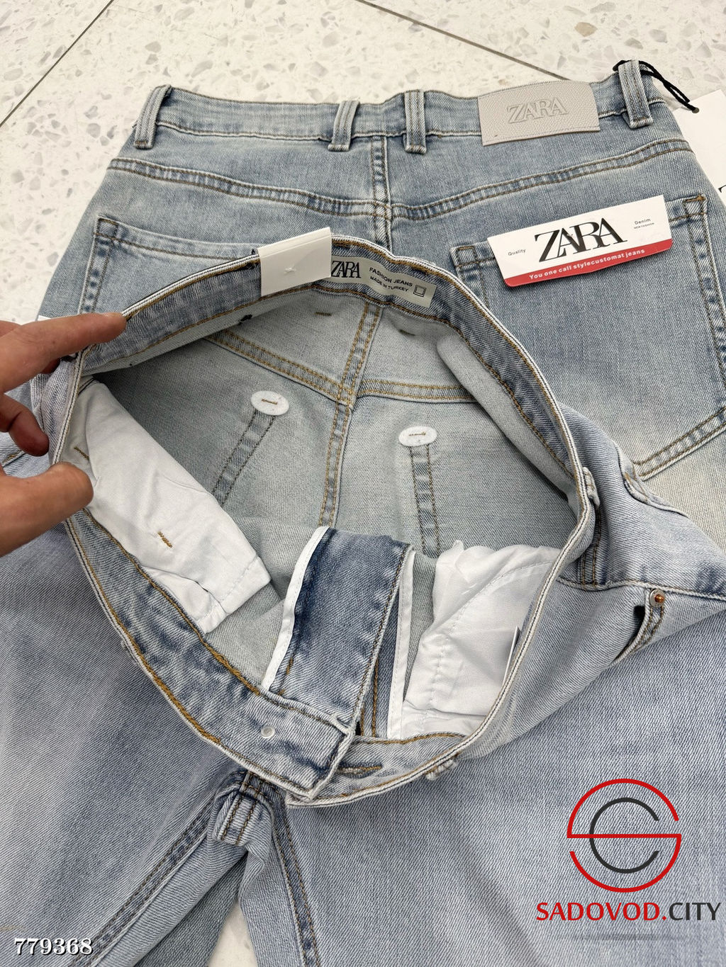 Мужские джинсы светлые - Bruno фото 9