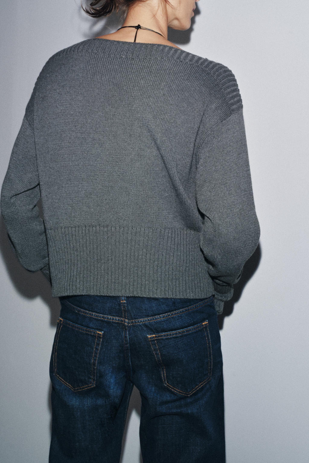 BOAT NECK KNIT SWEATER - Zara фото 13
