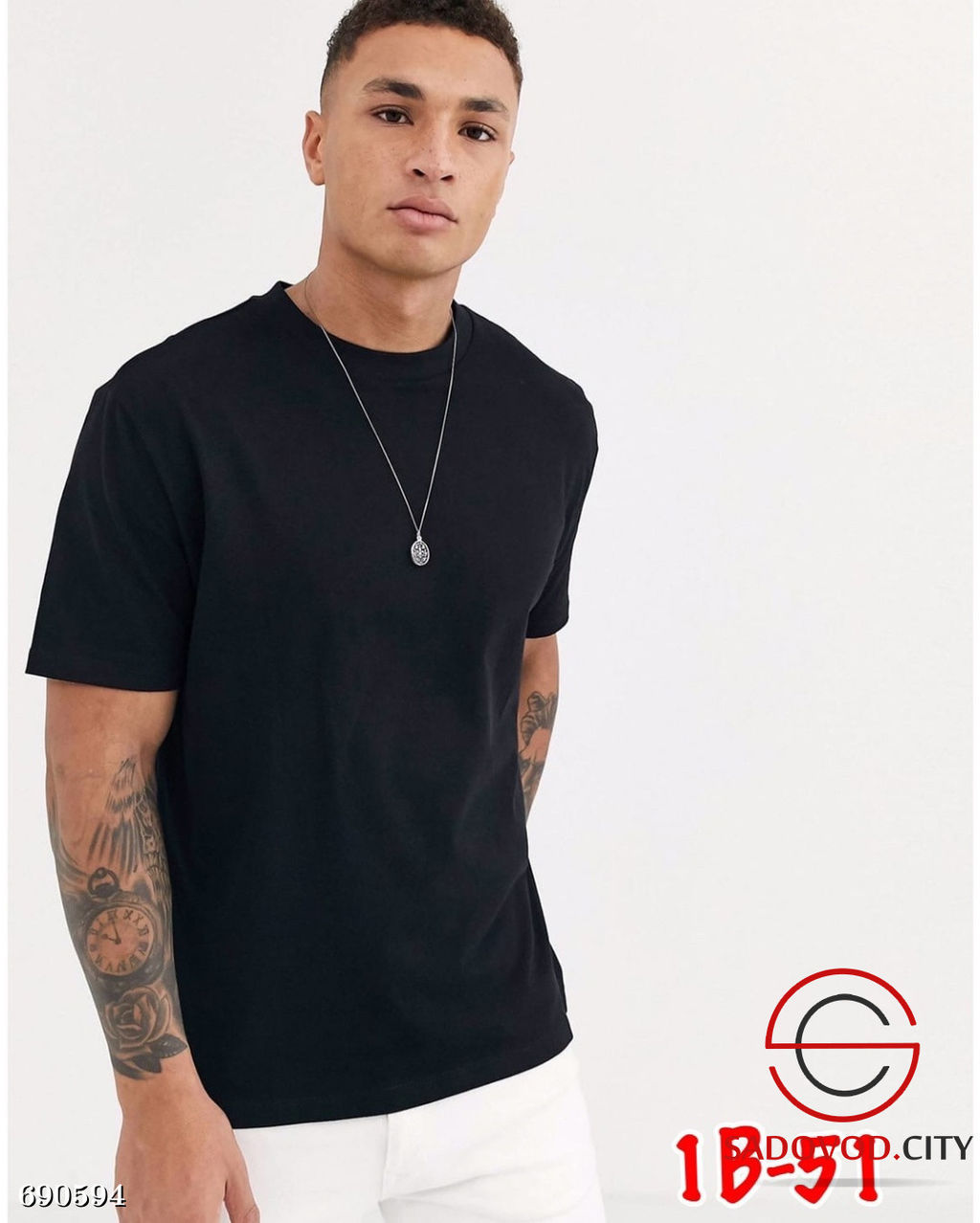 Мужская футболка однотонная - Bruno фото 10