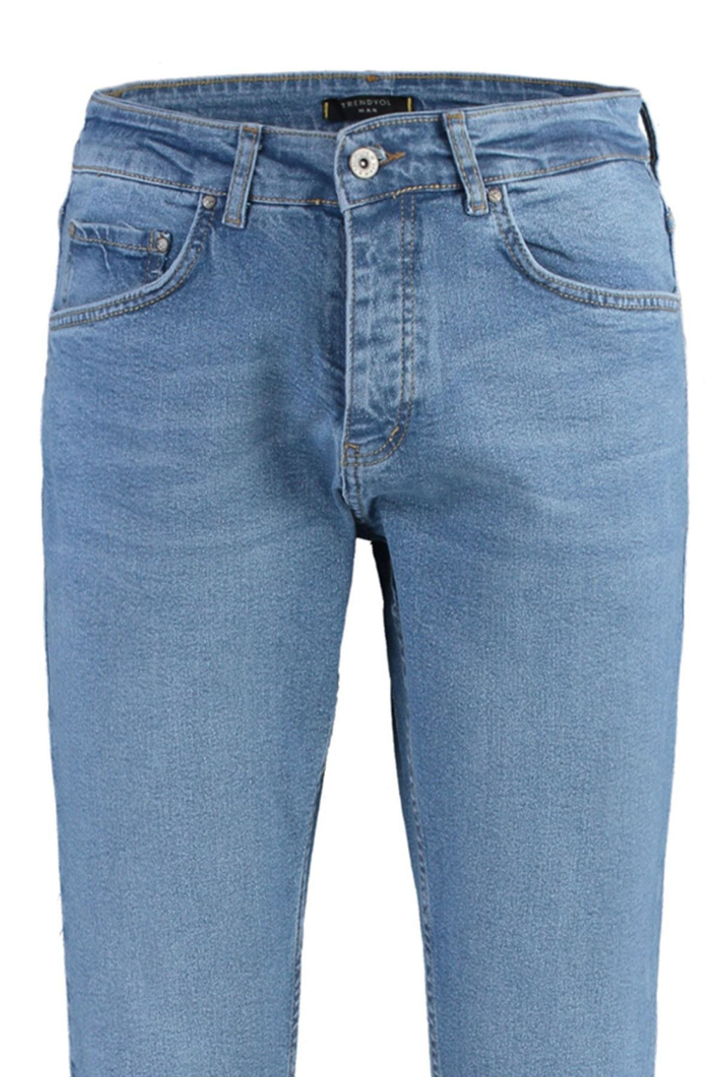 TRENDYOL MAN Lacivert Esnek Kumas Slim Fit Dar Kesim Jeans Kot Pantolon TMNAW23JE00054 - Trendyolmilla фото 16