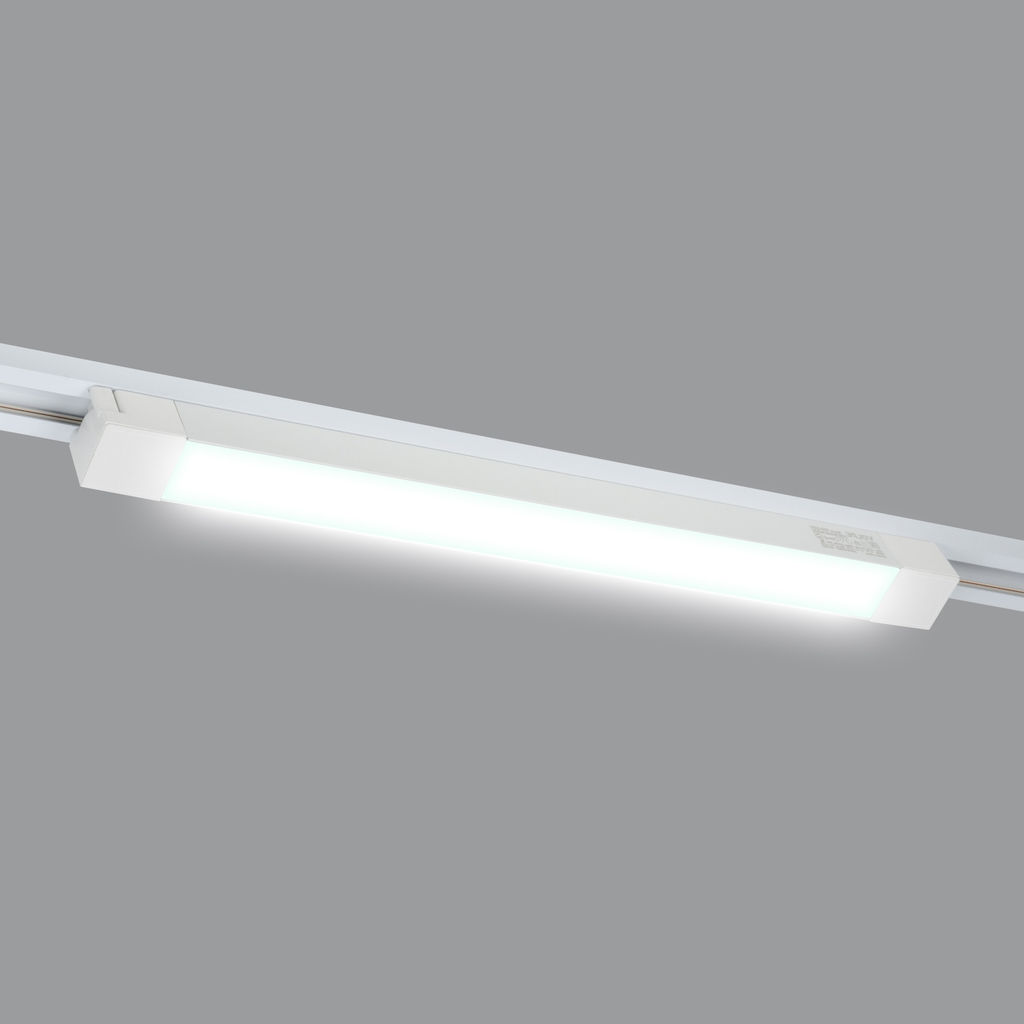 ULB-Q281 30W/4000K WHITE Светильник-прожектор светодиодный трековый. Линейный. 2500 Лм. Белый свет (4000К). Корпус белый. ТМ Volpe