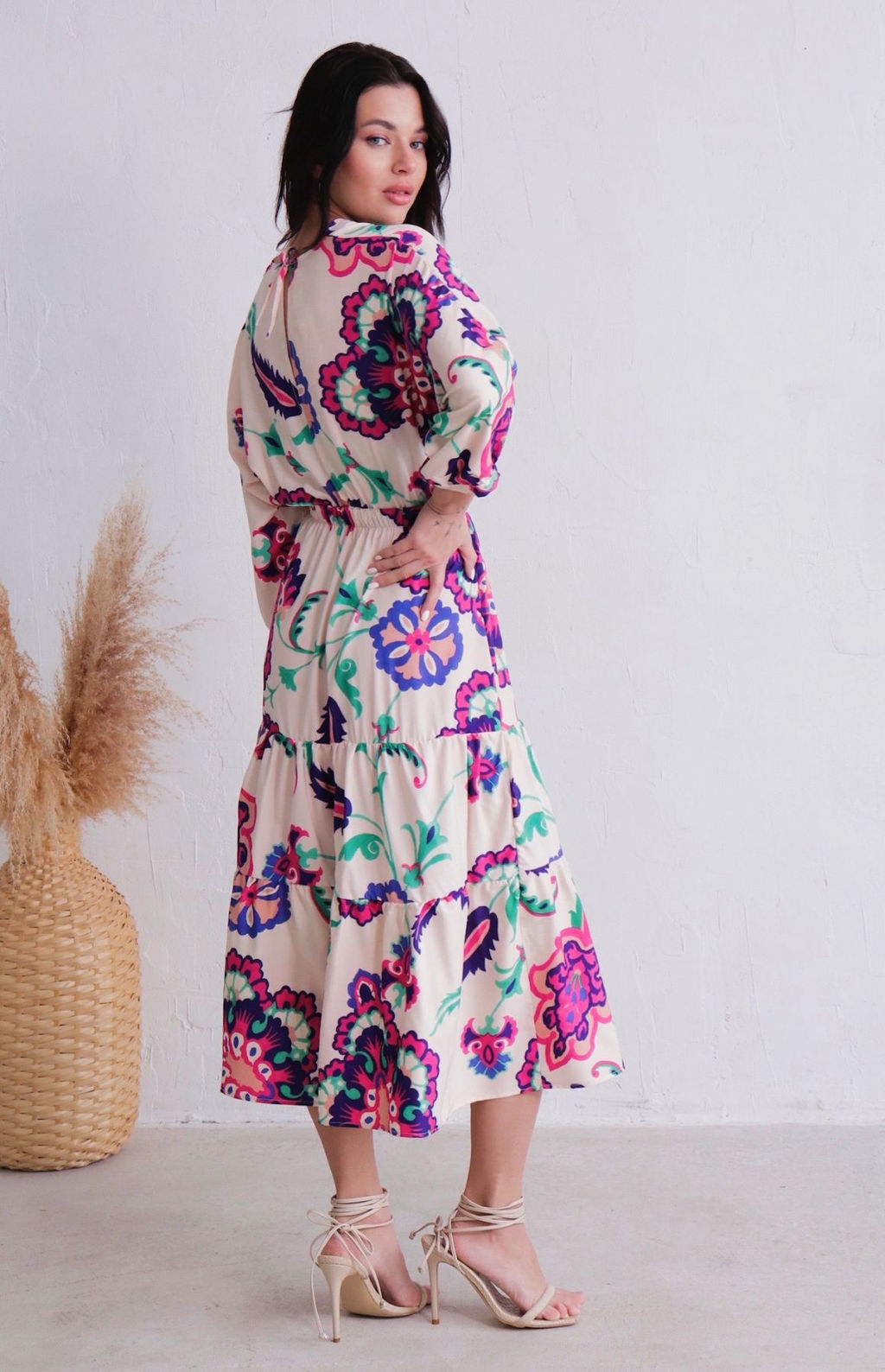 Платье с ярким принтом - Martichelli фото 8