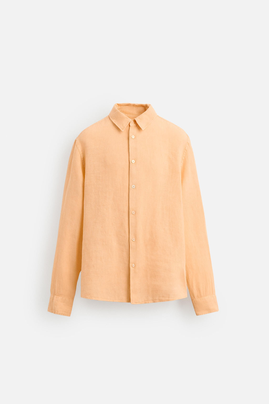 100% LINEN SHIRT - Zara фото 7
