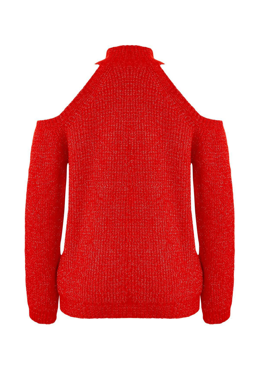 Tas Simli Pencere/Cut Out Detayl? Triko Kazak TWOAW20XS0006 - Trendyolmilla фото 16