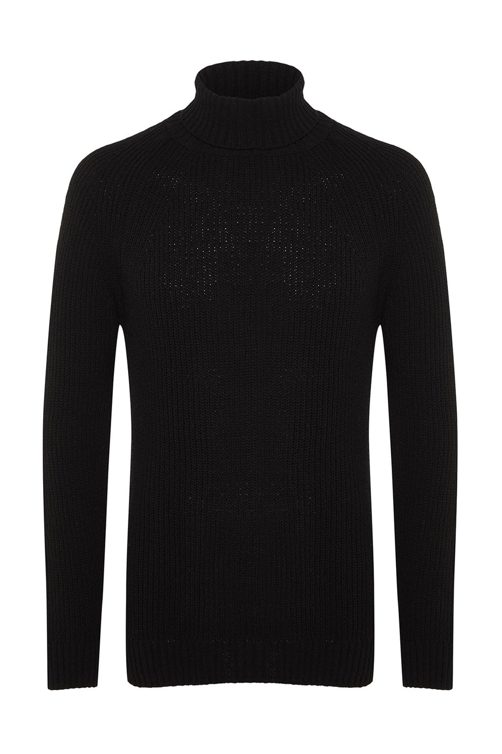 Trendyolmilla Man Ekru Slim Fit Yunlu Bal?kc? Yaka Reglan Kol Basic Triko Kazak TMNAW21KZ0404  фото 6