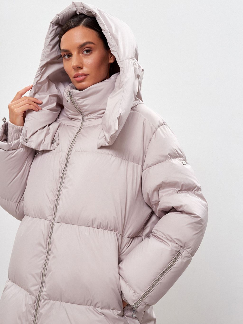 Conso/WDM 220511 - lilac mist Пуховая Куртка  фото 2