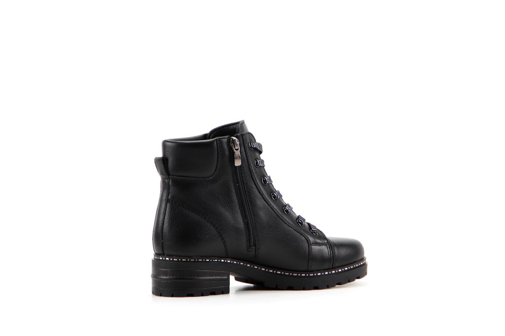 Ботинки EDART 311.brook4.black/шерсть